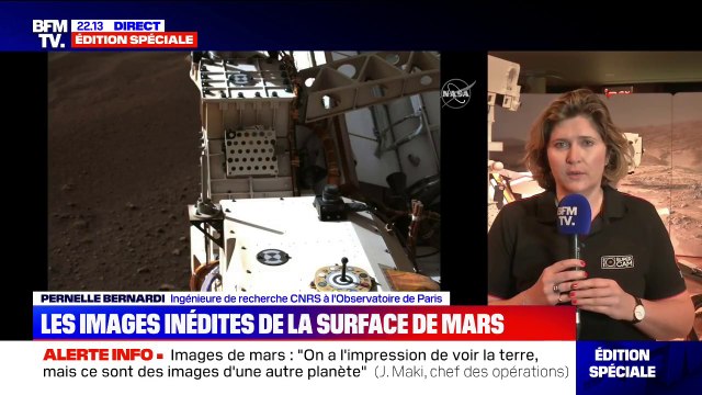Pernelle Bernardi (CNRS) sur Perseverance: Le premier tir laser LIPS sera fait sur le sol martien autour du 1er mars