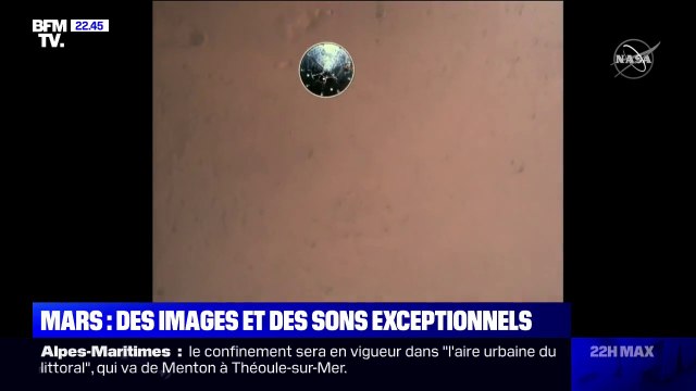 Perseverance: des images et des sons exceptionnels de Mars diffusés par la Nasa