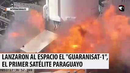 Lanzaron al espacio el «Guaranisat-1», el primer satélite paraguayo