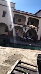 Girl Doesn't Quite Clear the Gap