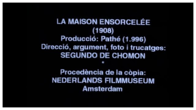 The Haunted House 1908 -Cine Mudo-