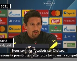 8es - Savić : "Chelsea est très difficile à jouer"