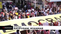 Myanmar: Neue Woche, wieder Proteste