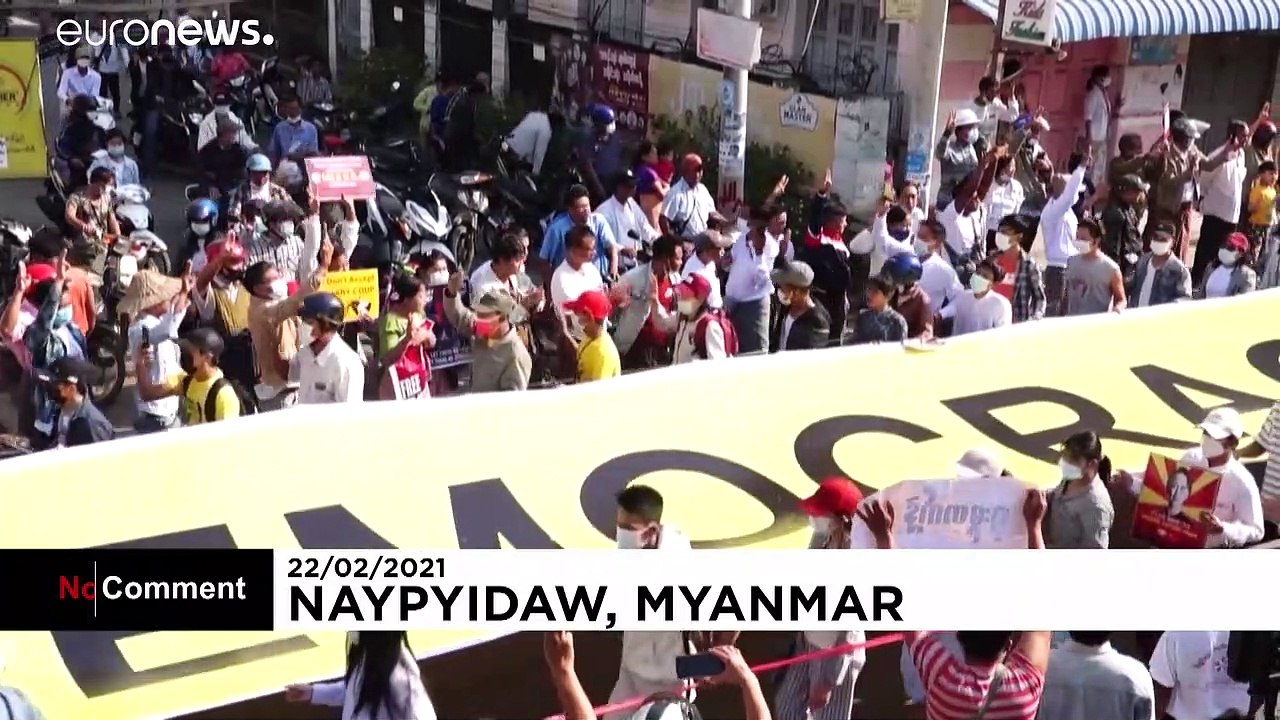 Myanmar: Neue Woche, wieder Proteste