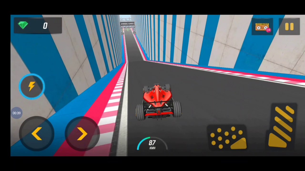 Ramp Car Stunt Game | #Level-2  | Game Play video | गाडी वाला गेम | गेम प्ले |