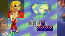 Street Fighter Alpha - Ken arcade mode
