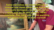Restoring Heirloom Paintings, Los Angeles, Orange County. Are they worth it?