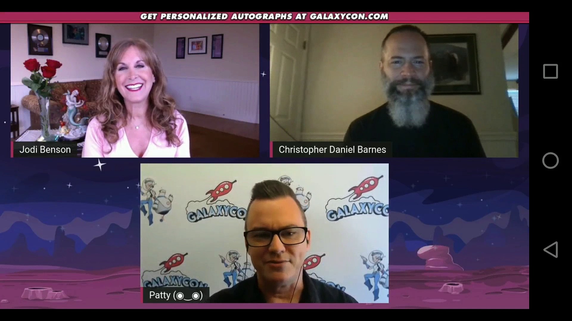 Christopher Daniel Barnes And Jodi Benson