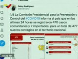 Balance COVID-19: Venezuela registra 477 nuevos contagios y la tasa de recuperación se mantiene en 94%