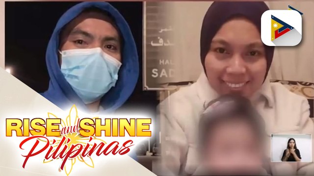 EXCESS BAGGAGE: Mag-asawang Nurdemar Ismail Amunilla at Aidalyn Diray Ahajani, nais makauwi ng Pinas