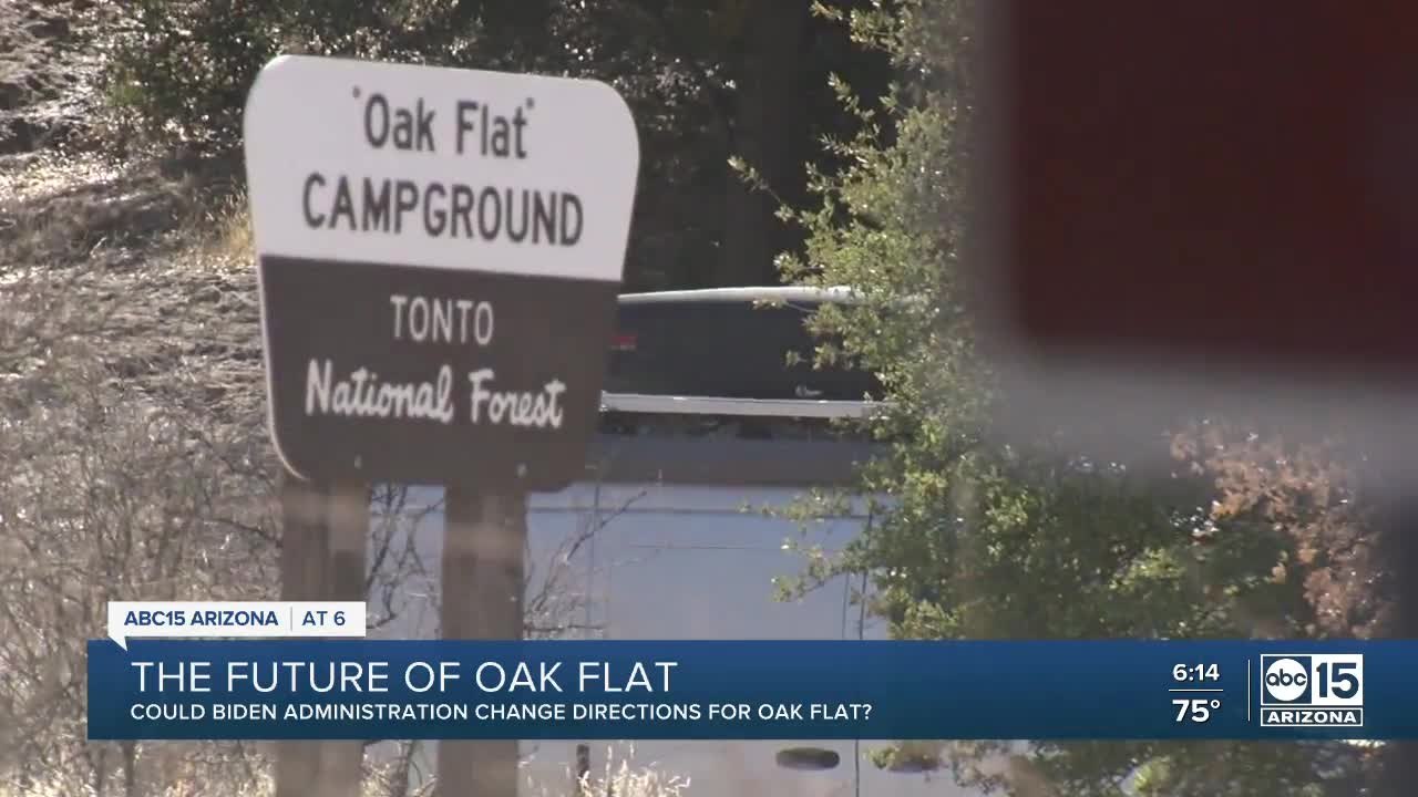 Copper mining company to get access to Oak Flat...