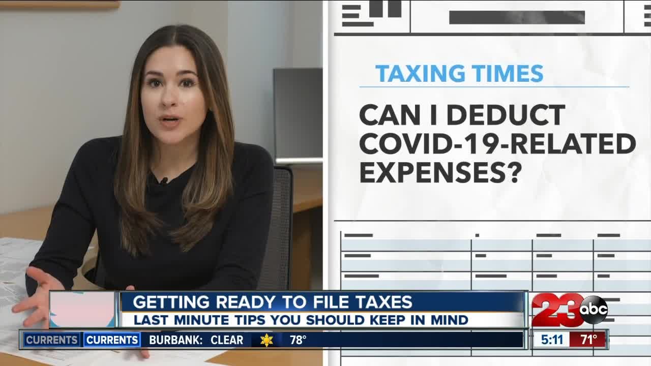 Getting ready to file taxes, last minute tips y...