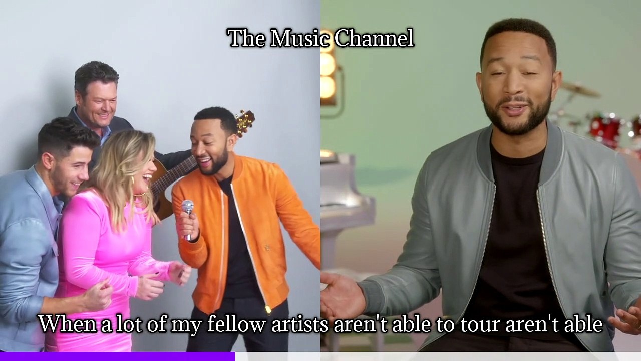 The Voice:  John Legend Interview (Captioned)