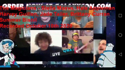 Galaxycon Live Comic-Con cast of The Magicians; Stella Maeve, Hale Appleman, Harvey Guillen, Jade Tailer, Brittany Curran, Summer Bishil 10-10-2020