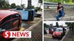 Bystanders prevent man from fleeing scene of accident in Bandar Kinrara
