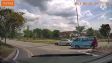 kemalangan MyVi Langgar Van lokasi kinrara