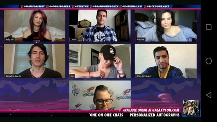 Galaxycon Live Comic-Con Panel cast of Arrow; August 30th 2020