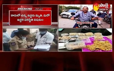 పెద్దపల్లి: రామగుండం మాల్యాలపల్లి రైల్వే బ్రిడ్జి వద్ద కారు బోల్తా