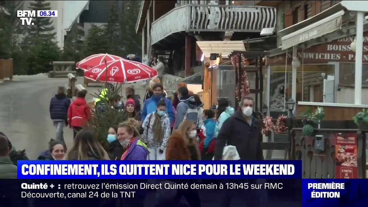 Confinement dans les Alpes-Maritimes: certains Niçois projettent de passer le week-end ailleurs