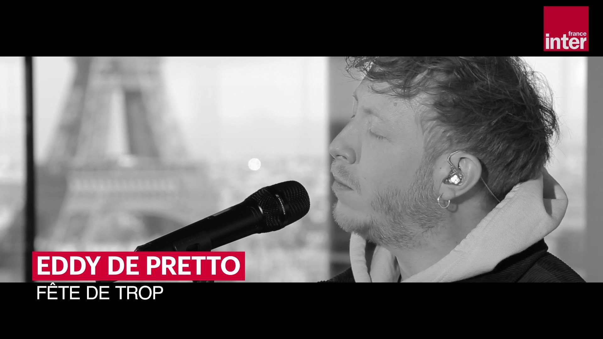 Eddy De Pretto Fete De Trop En Live Pour France Inter Pop Up Video Dailymotion
