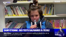 Covid-19: comment se déroulent les tests salivaires mis en place à l'école ?