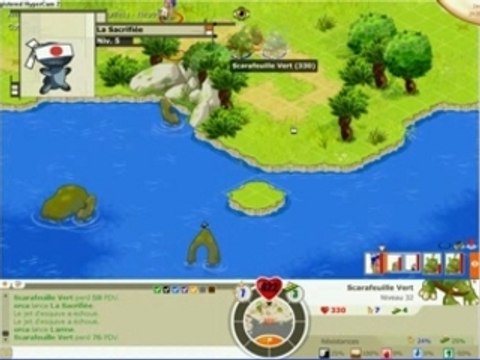 [Dofus, Brumaire] Les Performances de Orca, Le Sadi Eau.