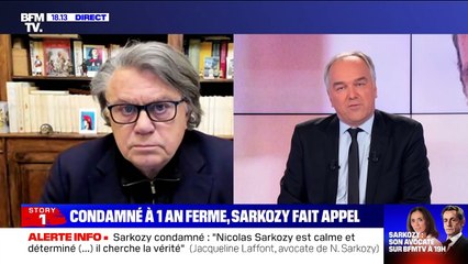 Story 3 : Nicolas Sarkozy condamné à un an de prison ferme dans l'affaire des "écoutes" - 01/03