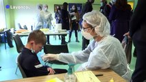 Tests salivaires réalisés dans une école de Haute-Saône