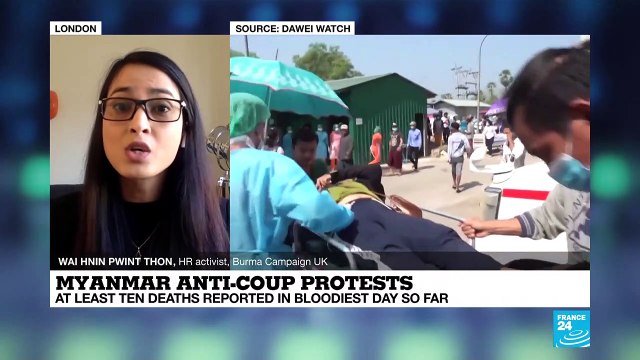 Myanmar anti-coup protests: multiple fatalities reported