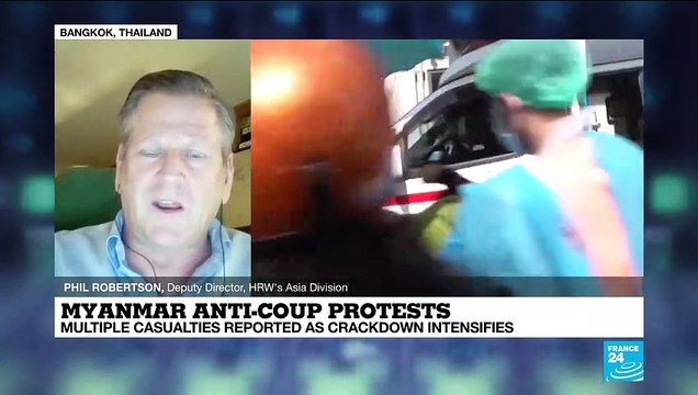 Myanmar anti-coup protests: crackdown intensifies