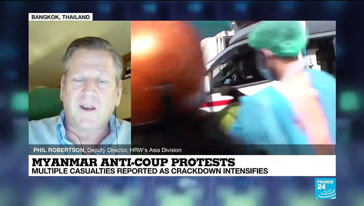 Myanmar anti-coup protests: crackdown intensifies