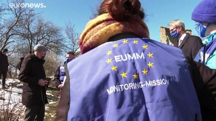 Charles Michel começa na Geórgia a digressão por ex-repúblicas soviéticas