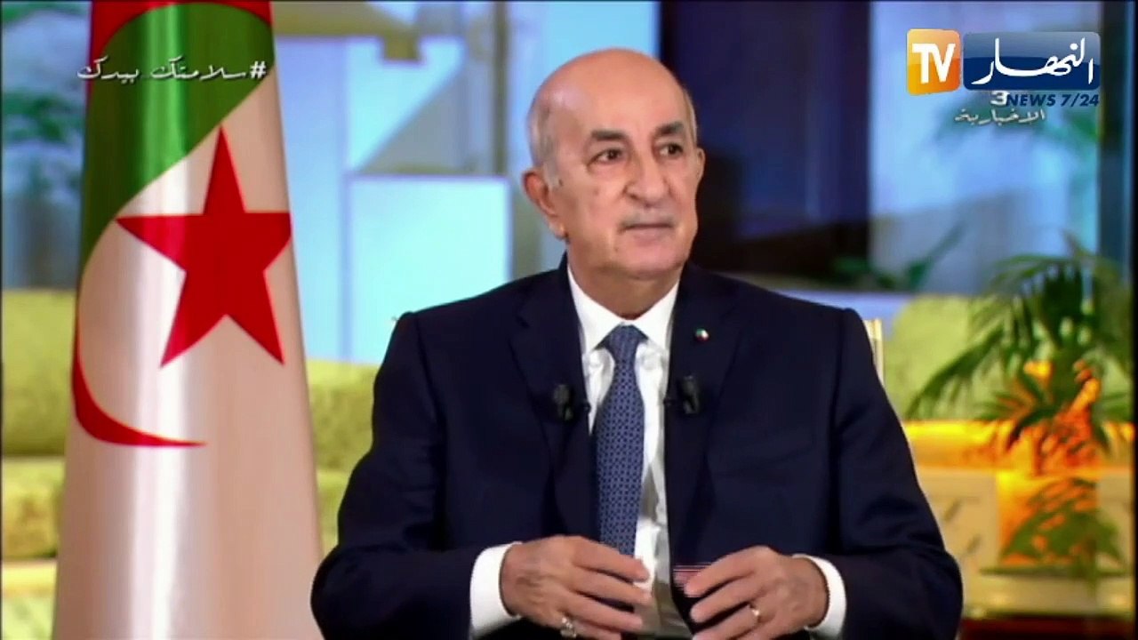 الرئيس تبون:   شعار مدنية ماشي عسكرية هو نتاج تخطيط منذ 15 سنة