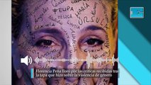 Florencia Peña lloró por las críticas recibidas tras la tapa que hizo sobre la violencia de género