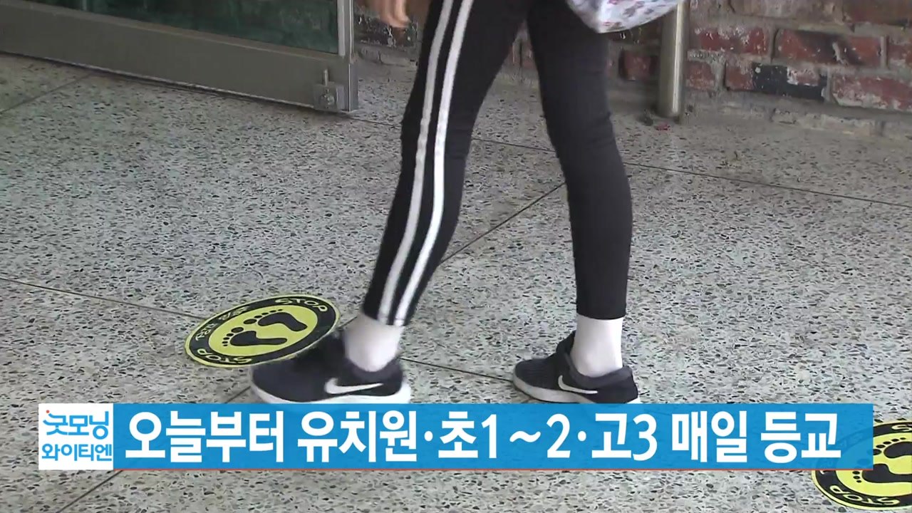 [YTN 실시간뉴스] 오늘부터 유치원·초1∼2·고3 매일 등교 / YTN