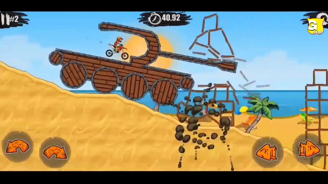 Moto X3 Bike Race Gameplay -Best Racing Game Android