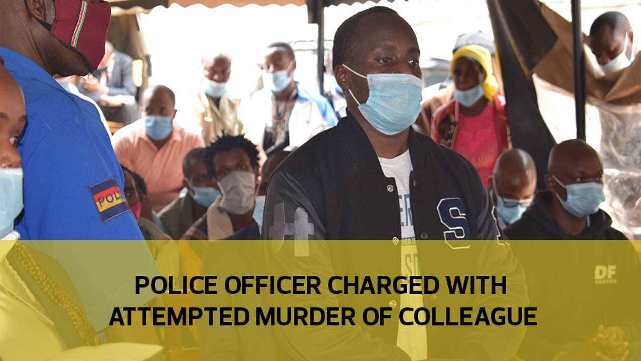 Police charged with attempted murder of colleague