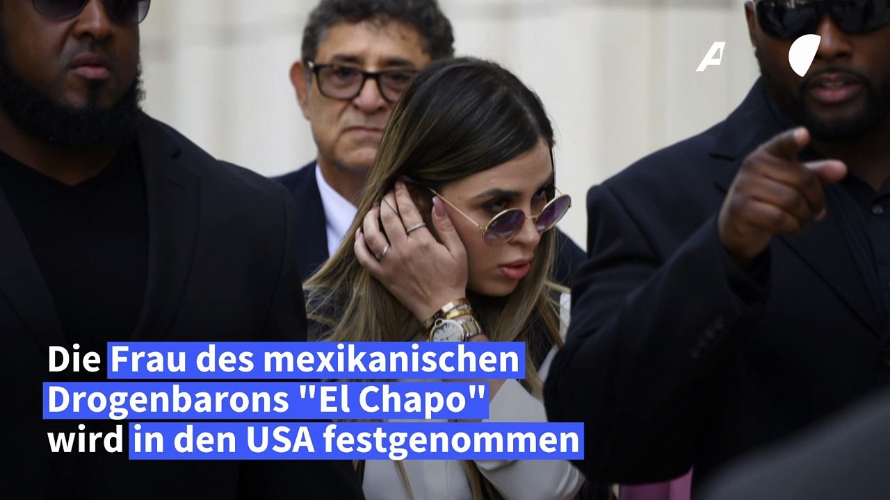 USA: Frau von Drogenbaron "El Chapo" verhaftet