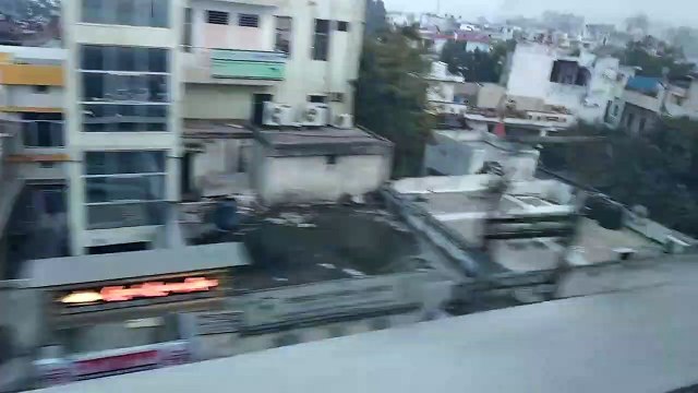 Lucknow Metro - Between Munshipulia and Indira Nagar Metro Stations