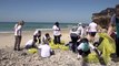Meses de operações de limpeza na costa de Israel após derrame de petróleo
