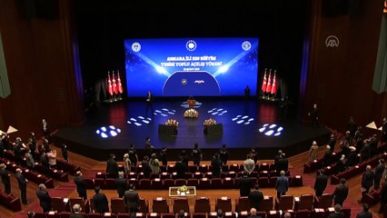 ANKARA - Cumhurbaşkanı Erdoğan: '326 eğitim öğretim tesisini Ankaralı kardeşlerimizin hizmetine sunuyoruz'