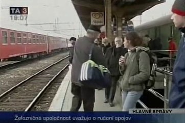 VVZ - rušenie vlakov (2006-11-16)