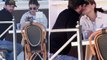 Lucy Hale and Skeet Ulrich Spotted Kissing During Lunch Date_2
