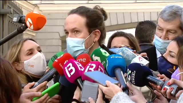 Iglesias: Es un error tensionar el Gobierno planteando que se puede incumplir un acuerdo o traicionar la palabra dada