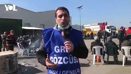 Maltepe Belediyesi'nde işçiler greve başladı