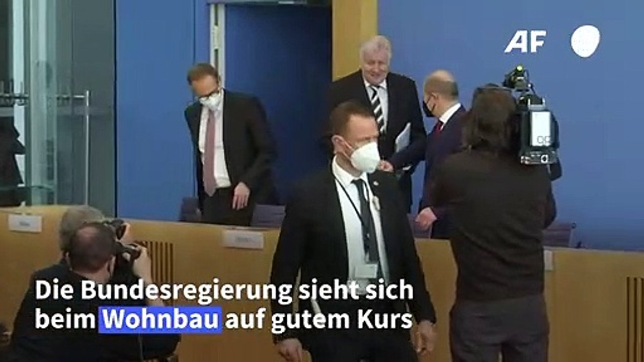 Seehofer: Bau ist Konjunkturmotor in der Pandemie