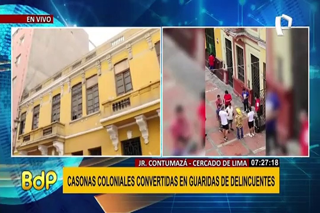 Cercado: vecinos reciben amenazas tras denunciar peleas entre meretrices y venta de drogas