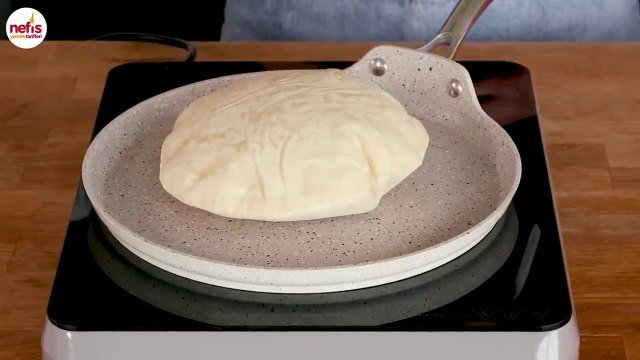BAZLAMA EVDE YAPILABİLECEK EN PRATİK EKMEK ♨️TAVADA BALON BAZLAMA