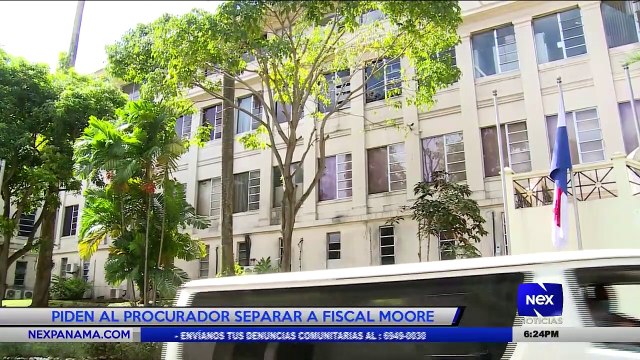 Piden al procurador separar a fiscal Moore - Nex Noticias