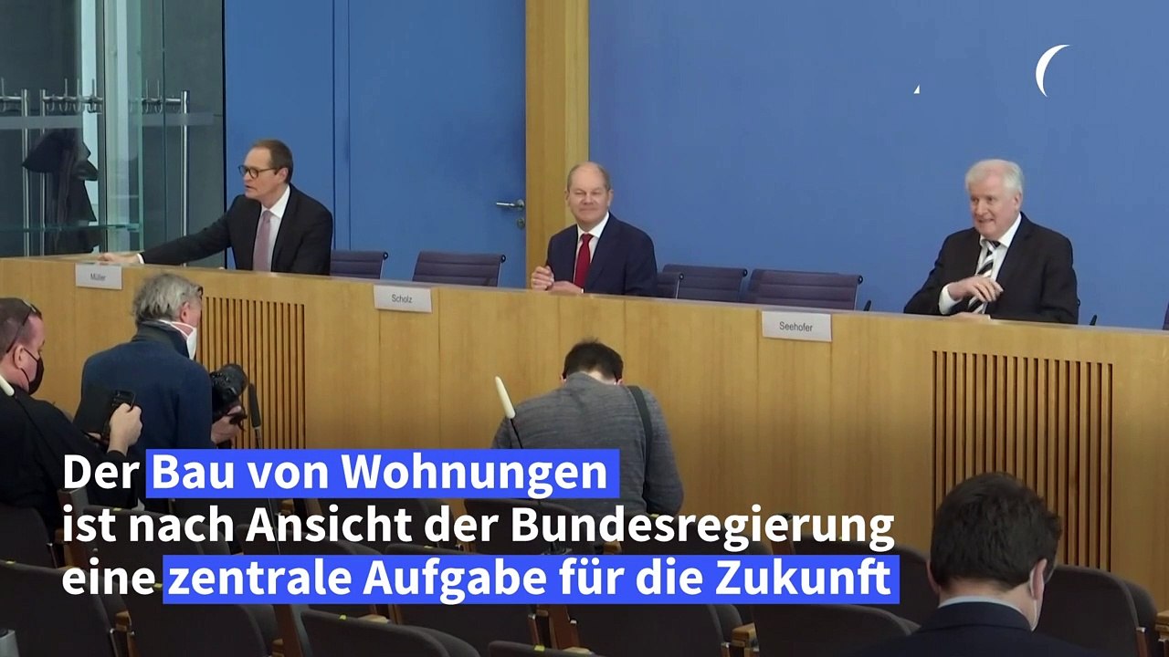 Scholz: Wohnungsbau ist zentrale Aufgabe